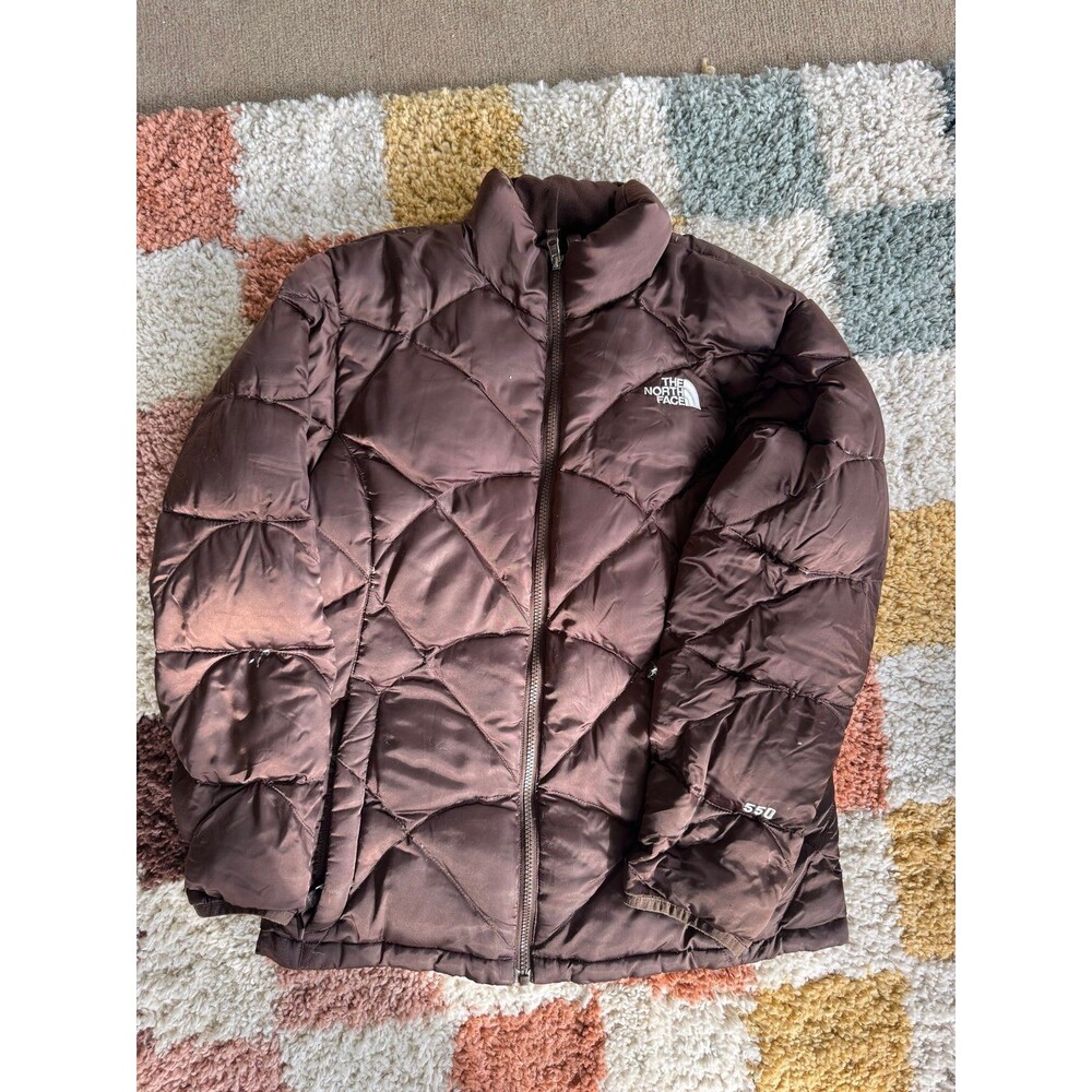 North Face Brown 550 Puffer